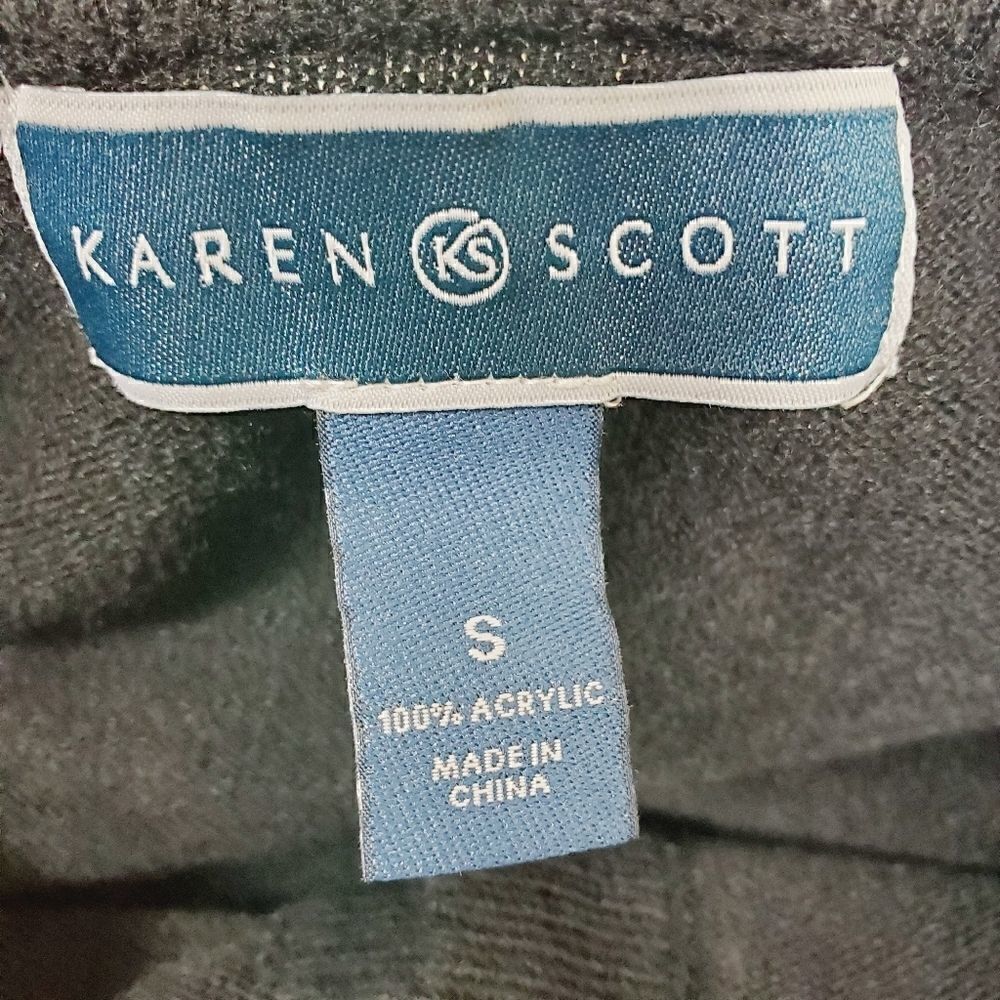 Karen Scott black sweater size Small - Picture 5 of 6